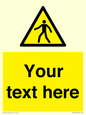 WA10606: Custom Warning: Pedestrians