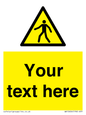 WA10606: Custom Warning: Pedestrians