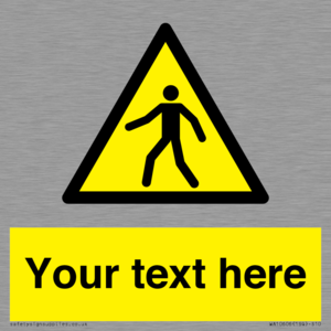 WA10606: Custom Warning: Pedestrians
