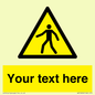 WA10606: Custom Warning: Pedestrians