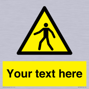 WA10606: Custom Warning: Pedestrians