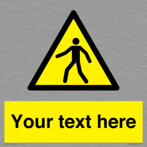 WA10606: Custom Warning: Pedestrians