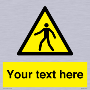WA10606: Custom Warning: Pedestrians