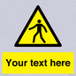 WA10606: Custom Warning: Pedestrians