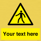 WA10606: Custom Warning: Pedestrians