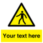 WA10606: Custom Warning: Pedestrians