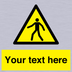 WA10606: Custom Warning: Pedestrians