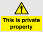 WA10998: This is private property