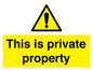 WA10998: This is private property