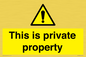 WA10998: This is private property