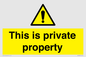 WA10998: This is private property