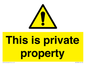 WA10998: This is private property