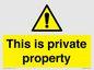 WA10998: This is private property