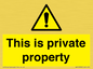 WA10998: This is private property
