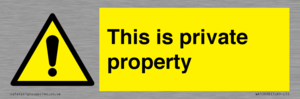 WA10998: This is private property