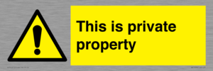 WA10998: This is private property