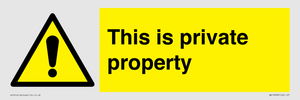 WA10998: This is private property