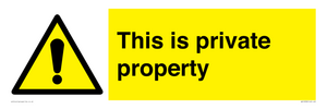 WA10998: This is private property