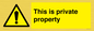 WA10998: This is private property
