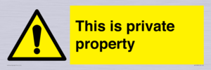 WA10998: This is private property