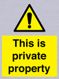 WA10998: This is private property
