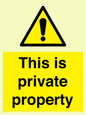 WA10998: This is private property