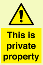 WA10998: This is private property
