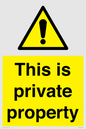 WA10998: This is private property