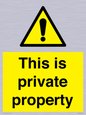 WA10998: This is private property