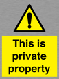 WA10998: This is private property