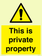 WA10998: This is private property
