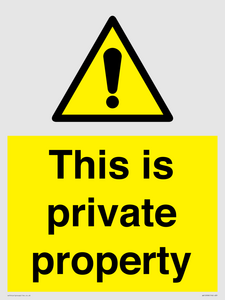 WA10998: This is private property