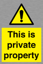 WA10998: This is private property