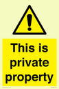 WA10998: This is private property