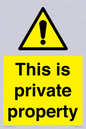 WA10998: This is private property