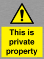 WA10998: This is private property