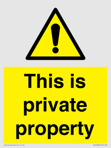WA10998: This is private property