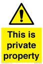 WA10998: This is private property