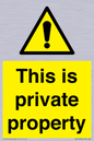 WA10998: This is private property