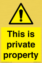 WA10998: This is private property