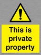 WA10998: This is private property