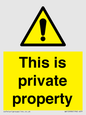 WA10998: This is private property