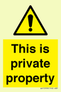 WA10998: This is private property