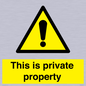 WA10998: This is private property