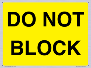 WA12418: DO NOT BLOCK
