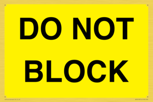 WA12418: DO NOT BLOCK