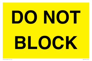 WA12418: DO NOT BLOCK