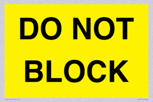 WA12418: DO NOT BLOCK