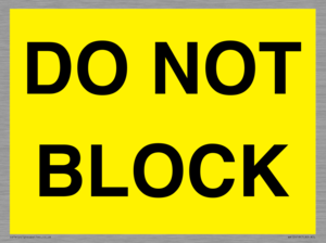 WA12418: DO NOT BLOCK