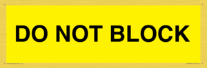 WA12418: DO NOT BLOCK